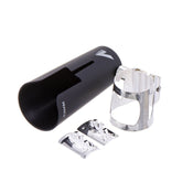Vandoren lc01p optimum ligature and plastic cap for bb clarinet silver